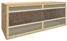 vidaXL Ενυδρείο Ερπετών 120 x 50 x 50 εκ. από Επεξεργασμένο Ξύλο