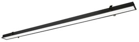 Γραμμικό Φωτιστικό Χωνευτό Viokef Station Ultra 3911-04338-3-B-D4 L3380 3000K Dimmable Μαύρο Ματ