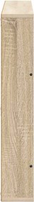 vidaXL Ράφι Περιοδικών Δρύς Sonoma 80 x 12 x 70 εκ Επεξεργασμένο ξύλο