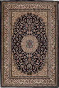 Χαλί Lovewool 71771 51011 Beige-Black Βιοκαρπέτ 160X230cm