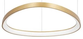 Κρεμαστό Φωτιστικό Οροφής LED 47W Ορείχαλκος 2700Κ Gemini 341576 Ideal Lux 341576