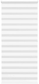 Ζέβρα τυφλή Λευκό Πλάτος υφάσματος 105,9 εκ. Πολυεστέρας