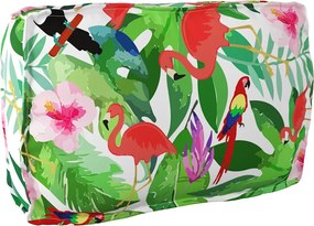 vidaXL Μαξιλάρι Floral Πολύχρωμο 70 x 40 x 12 cm Ύφασμα Όξφορντ