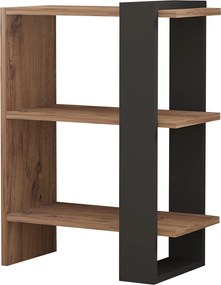 Βιβλιοθήκη Δρυς / Ανθρακί OVA 51,8x25x70