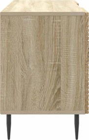 vidaXL Ντουλάπι TV 102 x 34,5 x 50 cm Sonoma Δρυς Επεξεργασμένο Ξύλο