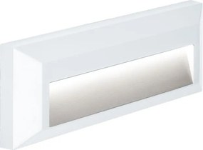 Απλίκα Viokef Leros Plus LED-23 x 3 x 8 εκ.-Λευκό