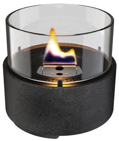 Επιτραπέζια Εστία Φωτιάς Café 14 Lava Tenderflame με διάρκεια καύσης 4 - 5 ώρες, χωρητικότητα δεξαμενής 250ml και διαστάσεις 14.2x13.5cm - Black