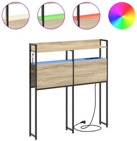 vidaXL Κεφαλάρι Αποθήκης Sonoma Δρυς 75 cm Επεξεργασμένο ξύλο