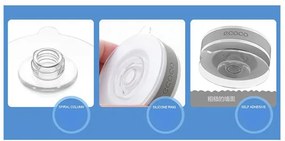 ECOCO βάση σαπουνιού E1508, διπλή, λευκή