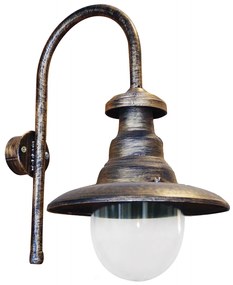 Απλίκα Τοίχου Heronia Pyrofani FLP-10AC 26-0030 Bronze