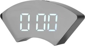 Ψηφιακό Ρολόι-Καθρέπτης με οθόνη LED, Ξυπνητήρι, Θερμόμετρο, Ημερολόγιο