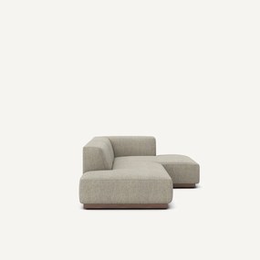 Γωνιακός καναπές δεξιός XL από υφασμάτινο τουίντ, JACOPO