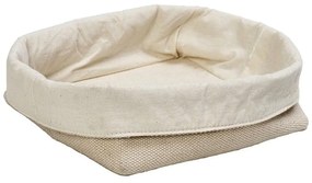 Καλάθι Ψωμιού AMN114 20x19x15cm Beige Espiel Βαμβάκι,Jute