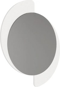 Καθρέπτης τοίχου Sevilla Μegapap χρώμα λευκό 59,2x2,2x69εκ.