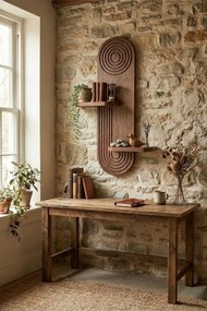 Ράφι Τοίχου Wenge BOCLUMA 26x13x35