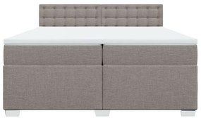 ΚΡΕΒΑΤΙ BOXSPRING ΜΕ ΣΤΡΩΜΑ TAUPE 200X200 ΕΚ. ΥΦΑΣΜΑΤΙΝΟ 3286013