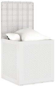 vidaXL Σακούλα Αποθήκευσης Κήπου Λευκή 55x53x57 εκ PP