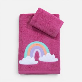 Παιδικές Πετσέτες (Σετ 2τμχ) Nef-Nef Homeware Junior Rainbow Mood 420gsm