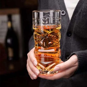 Cocktail Glass Set (2 Pieces) Tiki Transparent