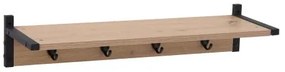 ΜΕΤΑΛΛΙΚΗ ΚΡΕΜΑΣΤΡΑ ΤΟΙΧΟΥ Fylliana FL2229 SONOMA ΧΡΩΜΑ 63x20x12εκ 0016-224-039