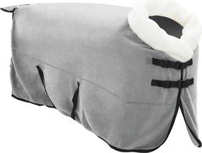 vidaXL Σαμάρι Ίππου Σκούρο πράσινο 165 cm Πολικές φλις