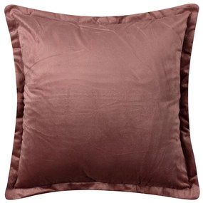 Βελουτέ Διακοσμητική Μαξιλαροθήκη (45x45) Silk Fashion A804 Σάπιο Μήλο