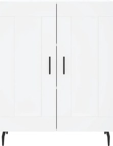 vidaXL Ντουλάπι Λευκό 69,5 x 34 x 90 εκ. από Επεξεργασμένο Ξύλο