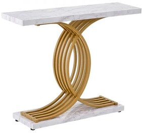 VEVOR Narrow Console Sofa Table Couch Table 39.4 in for Entryway &amp; Living Room