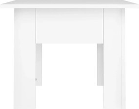 vidaXL Τραπεζάκι Σαλονιού Λευκό 55x55x42 εκ. Επεξεργ. Ξύλο
