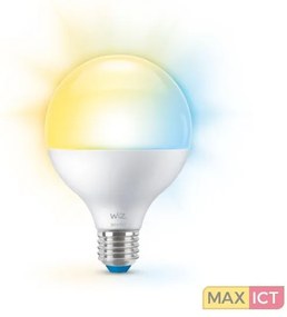 Έξυπνη Λάμπα E27 75W G95 LED Λευκό 3CCT Dimmable 929003782122 Wiz-929003782122-Λευκό 929003782122
