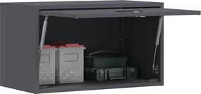 vidaXL Ντουλάπι τοίχου για γκαράζ Ανθρακί 60 x 33 x 35 εκ