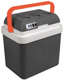 Oliver Voltz OV51448A24 Ψυκτικό κουτί, 24 λίτρα, DC 12V/220-240V, Θέρμανση 50C, Ψύξη 13-18C, Γκρι/πορτοκαλί