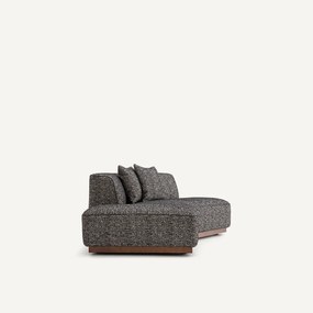 Ημι-καναπές δεξιός με υφή μπούκλε, JACOPO
