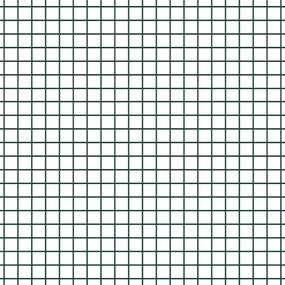 vidaXL Συγκολλητός φράχτης από σύρμα Πράσινο 0.6 x 100 μ