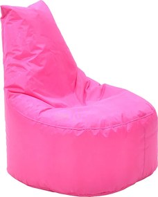 Πουφ πολυθρόνα Norm PRO pakoworld αδιάβροχο ροζ