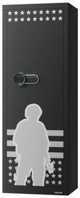 VEVOR 10-12 Gun Safe, Long Gun Cabinet for Rifles and Pistols, Quick Access Fireproof Rifle Safe with 4 Pistol Pockets and 3 Adjustable Racks, Large Digital Cabinet with Key and Password Lock