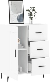 vidaXL Ντουλάπι Λευκό 69,5 x 34 x 90 εκ. από Επεξεργασμένο Ξύλο