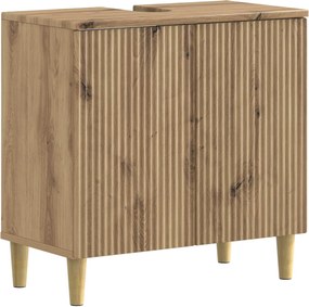 vidaXL Σετ Ντουλαπιών Μπάνιου 2 Τεμαχίων ARNHEM Artisan Δρυς