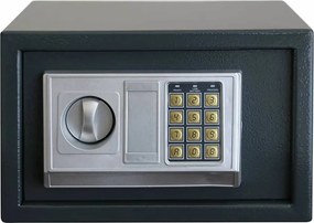 vidaXL Ψηφιακό Ασφαλές Σκούρο γκρι 31 x 20 x 20 εκ. Ατσάλι