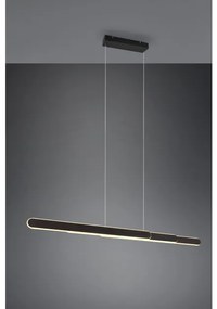 Κρεμαστό Φωτιστικό Οροφής LED 48W Up Down Dimmable CCT Ρυθμιζόμενο Helios Trio Lighting-343310332-Μαύρο 343310332
