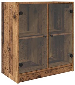 vidaXL Βοηθητικό ντουλάπι Παλιό Ξύλο 68 x 37 x 75,5 εκ