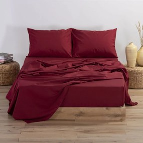 Μαξιλαροθήκες Basic (Σετ 2τμχ) Bordo Nef-Nef Homeware 52X72 100% Βαμβάκι