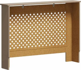 vidaXL Κάλυμμα Καλοριφέρ 112 x 19 x 81,5 εκ. από MDF