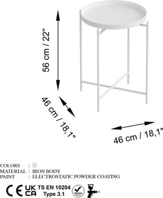 Coffee Table Shb-007-B White