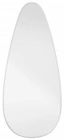 vidaXL Καθρέφτης Τοίχου Ασημί 80x35 εκ.