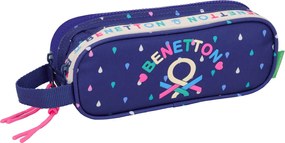 Κασετίνα Benetton Drop Πολύχρωμο 21 x 8 x 6 cm