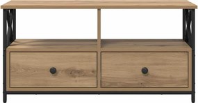 vidaXL Ντουλάπι TV 90 x 33 x 45 εκ Artisan Oak