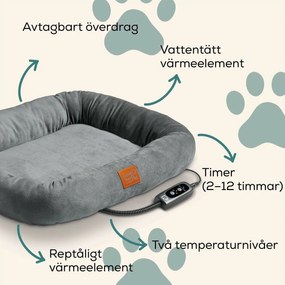 Κρεβάτιγια Σκύλους Beurer PP250 KIRA Γκρι