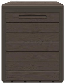 vidaXL Μπαούλο Αποθήκευσης Κήπου Καφέ 78 x 44 x 55 εκ.
