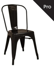 RELIX Καρέκλα-Pro, Μέταλλο Βαφή Μαύρο  45x51x85cm [-Μαύρο-] [-Μέταλλο-] Ε5191,1